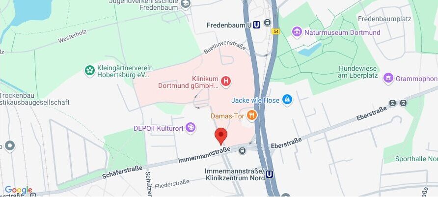 Straßenkarte DEPOT in Dortmund